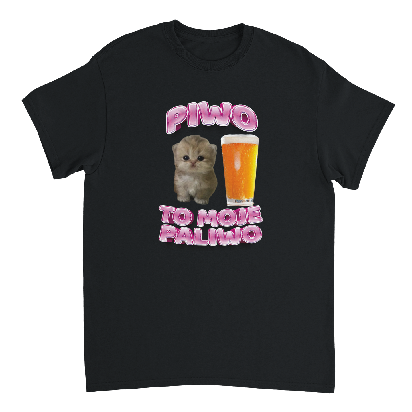 Piwo to moje paliwo T-shirt