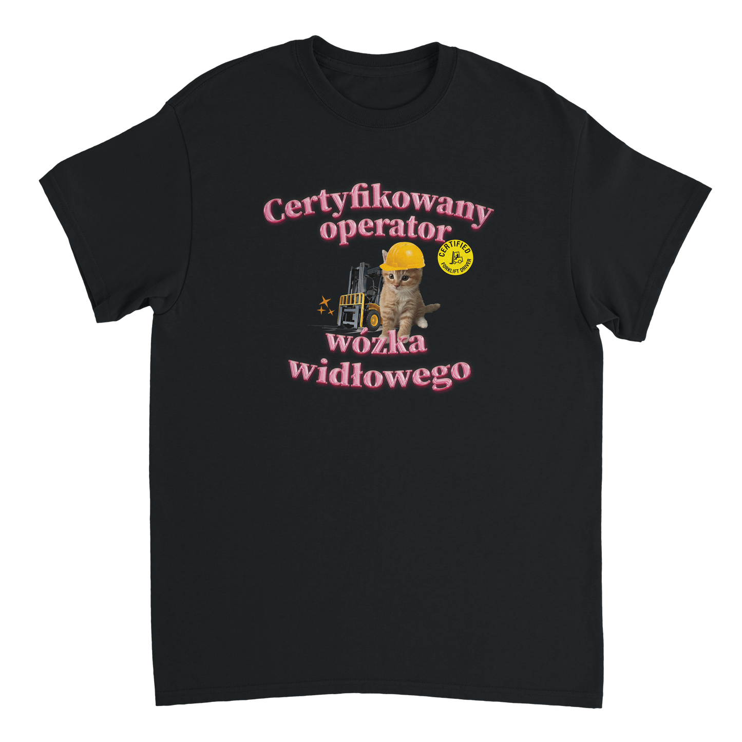 operator wózka widłowego T-shirt