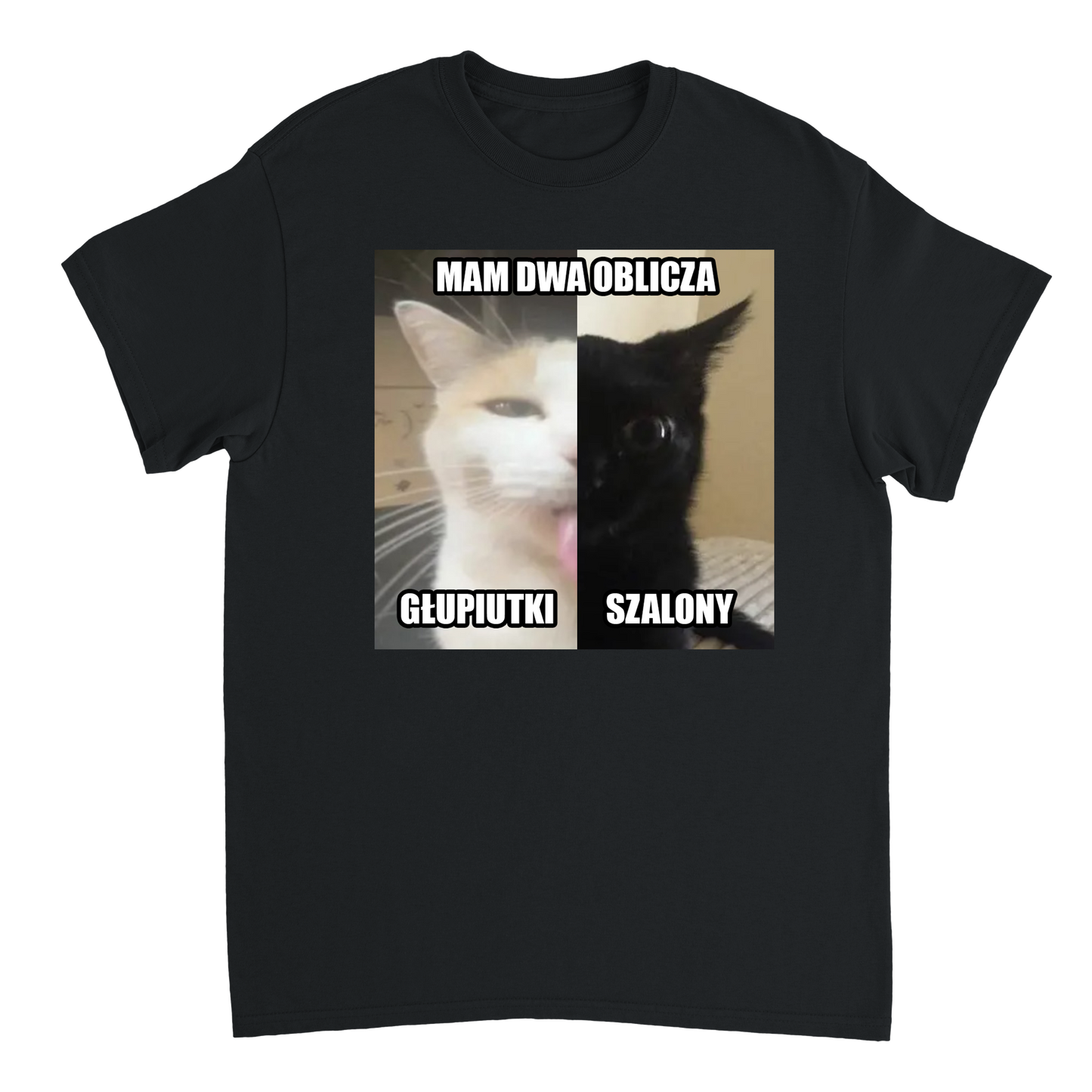 dwa oblicza T-shirt