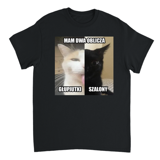 dwa oblicza T-shirt