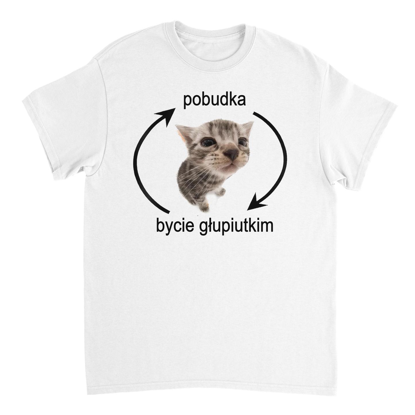 bycie głupiutkim T-shirt