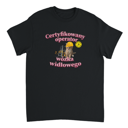 operator wózka widłowego T-shirt